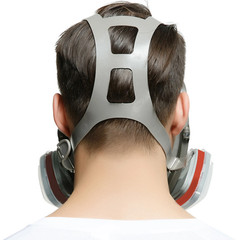 Full Face Gas Mask Painting Spraying Respirator w/Filters for 6800 Facepiece US