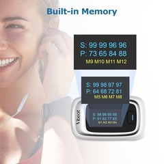Portable Fingertip Pulse Oximeter – Accurate Blood Oxygen Monitor with Lanyard