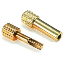 30 Pcs Dental Screw Post 24K Gold Plated Conical Refills S/M/L/XL For Root Canal