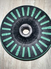 Bristle Disc, 4-1/2 in x 5/8 in-11, 50 Grit, Ceramic, 12000 rpm, Green 3M ™