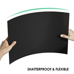 CREGEAR ABS Plastic Sheet 1/16 Inch Thick – 16″ x 12″, 2 Pack Black Plastic⭐️⭐️⭐