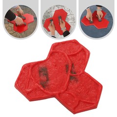 Concrete Texture Mat Mold for Easy Stone Effects on Patios and Walkways