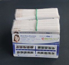 20 Packs Dental Orthodontic Metal Brackets Braces Standard Roth MBT Mesh Base
