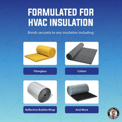 Thermatack Aerosol Spray Glue for HVAC Duct Wrap | Duct Insulation Adhesive Spra