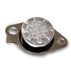 2Pcs KSD301 N.C 85°C Thermostat Temperature Thermal Control Switch 10 Amp 250V