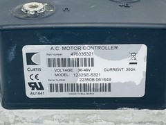 USED – Curtis 1232SE-5321 Motor Controller 48V 350A With Free Shipping