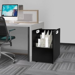 CNCEST Blueprint Storage Rack,20 Slots Mobile Blueprint Storage Cabinet,Roll …