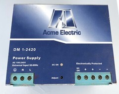 HUBBELL ACME DM 1-2420 DM12420 Power Supply AC 100-240V Universal Input 50-60Hz