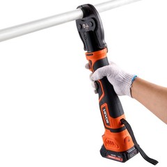 VEVOR 18V Cordless Mini Press Tool Kit for 1/2″ 3/4″ 1″ PEX Pipe Copper Rings