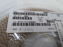 1900x AVX TAJA156K010H 15uF 10V 10% SMD Tantalum Capacitors NOS Reel