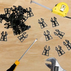 Snap Rebar Chairs 100 Pack Durable Heavy Duty Plastic for Bar Sizes 3-5