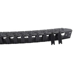 R18 Internal Size 10X20mm 1Meter Length Black Plastic Flexible Drag Chain Cab…