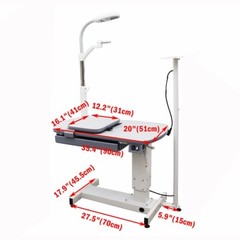 Automatic Optical Optometry Ophthalmic Eyeglass Test Stand Combined Table 110V