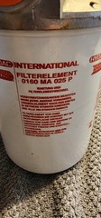 Hydac Retun Filter Housing part MFP160G25A1.0/5.2 Comes with filter 02056279