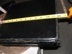 3-Ring 2.5″ Binder Notebook Black Lock Booster Heavy Duty for 8.5×11 inch paper