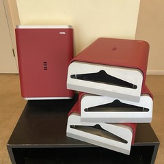 Cintas Paper Towel Dispenser Commercial Replacement Wall Mounted Deep Red Silver