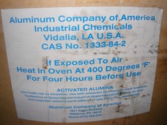Activated alumina