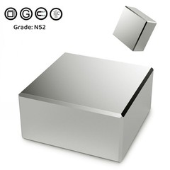 2pcs Big Block Neodymium Magnets Super Strong Large Magnet 40x40x20mm Rare Earth