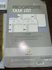 Franklin Covey Refill LOT Progressive Task List Sz 4 Classic 5.5″x8.5″ 2 Protect
