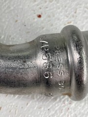 Victaulic P586 Vic-Press 1″ Press Stainless Steel 90-Degree Elbow HNBR Seal