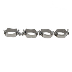 85Set Dental Orthodontic Molar Bands Double Tube MBT 022 Conv Lingual Sheath