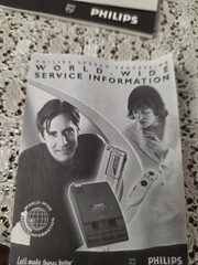 Vintage Phillips Pocket Memo #588 Dictation Recorder Mini Cassette WORKS!