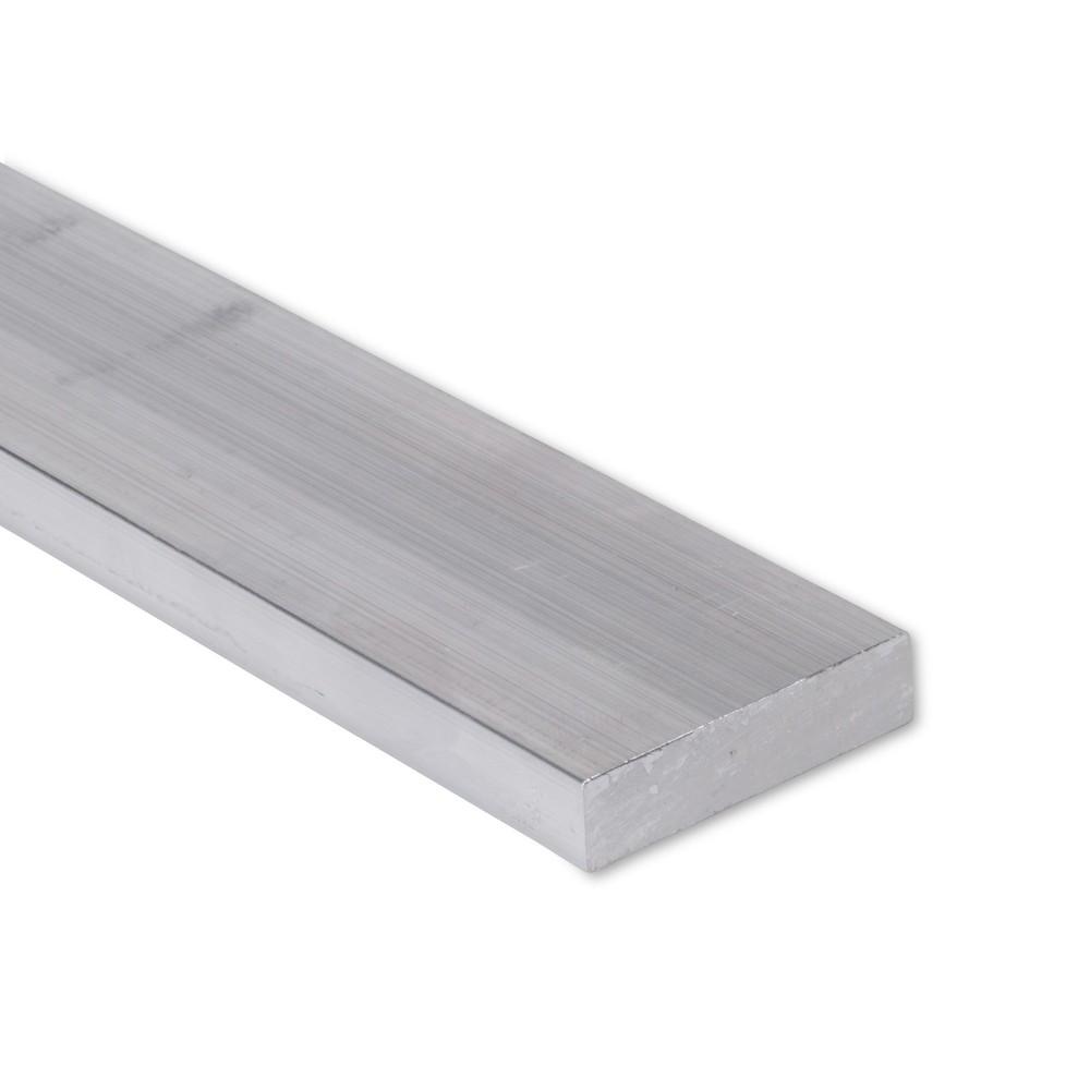3/4″ x 2″ Aluminum Flat Bar, 6061 Plate, 4 Inch Length, T6511 Mill Stock, 0.75″