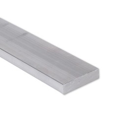 3/4″ x 2″ Aluminum Flat Bar, 6061 Plate, 4 Inch Length, T6511 Mill Stock, 0.75″