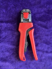 Molex Tool Hand Crimper 638190901A AWG 18-24 USED MADE IN SWEDEN