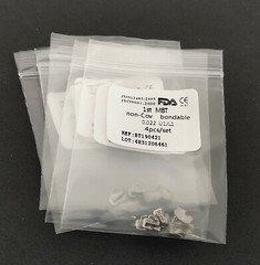 10Sets Dental Orthodontic Molar MBT/Roth 022 1st/2nd Non-Convertible Buccal Tube