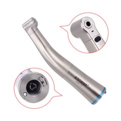 Dental Push Button 1:1 LED Fiber Optic Contra Angle Internal Spray Handpiece