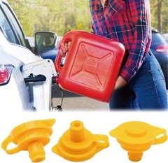 5 Yellow Fuel Gas Can Jug Vent Cap Blitz Wedco Scepter Essence Midwest Eagle