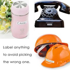 10x Letra Tag DYMO Compatible Label Tape 91331 12mm White LT Plastic Labelmaker