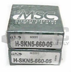 LOT OF 2 NEW MSC H-SKN5-660-05 SEAL KET 5/8 ROD U-CUP KIT (A5N5R5) – NBR