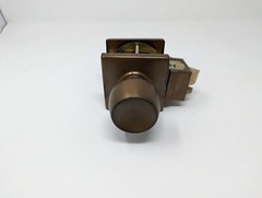 Yale 6208 RH Monolock CX Design BR Knob, 10B Dark Bronze Finish, Y1 Keyway