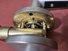 Best 7K Contour Angle Return Lever Lockset, With Turn Button, Without Core