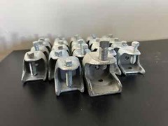 Lot of 22 Beam Clamps (Unsure of Brand & Few Different Sizes)