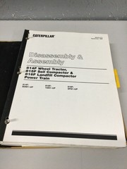CAT Caterpillar 814F 815F 816F SERVICE SHOP REPAIR MANUAL COMPACTOR 9DM 1GN 5FN