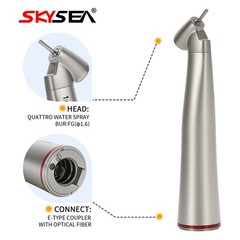 SKYSEA Dental Fiber Optic 1:4.2 Increasing 45° Contra Angle LED Handpiece DL