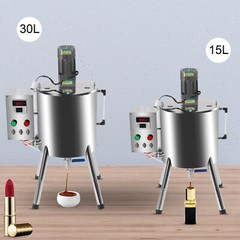 Heating Mixing Filling Machine 15/30L Stirring Tank Lipstick Liquid Paste Filler