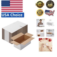 Reliable 40 Pack Shipping Boxes 8x5x5 Inches – Perfect for Packing Essentials