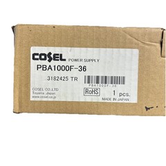 COSEL Japan PBA1000F-36 / PBA1000F36 3282425 TR Power Supply New Open Box