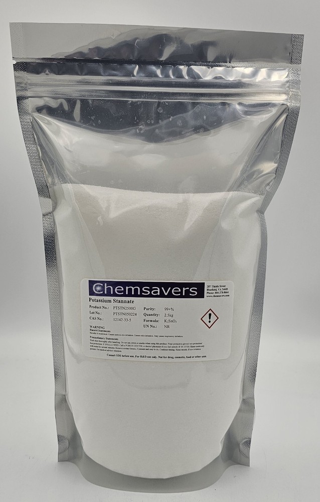 Potassium Stannate, 99+%, 2.5kg