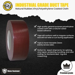 Professional Waterproof and UV Resistant Grade Duct Tape 2″ X 30Yds. Burgundy