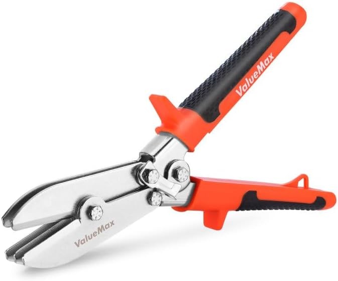 ValueMax 5-Blades Hand Crimper Gutter Sheet Metal Crimping Tool for 24-28 Gauges