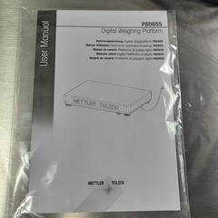 METTLER TOLEDO SCALE WEIGHING PLATFORM PBD655-B60 -60KG/100lb