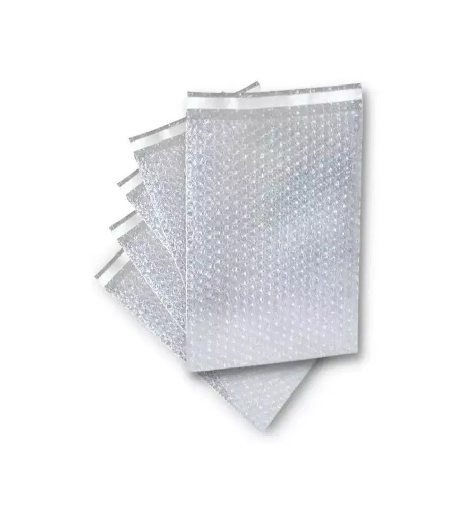 50 Pack Bubble Pouches/Bags Protective Mailers Self Seal- 3×5.5″-4×5.5″ – 6×8.5″