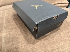 Air Jordan 1 Low White Wolf Grey Midnight Navy Size 9 – Original Box Only