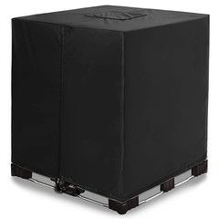 210D Zipper IBC Tote Cover，black green oxford cloth material for 275 gallon