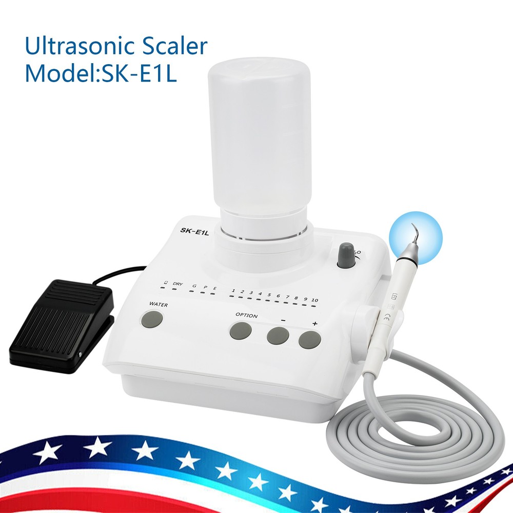 SKYSEA Dental Ultrasonic Scaler w/ LED Detachable Handpiece Fit EMS Cavitron UPS